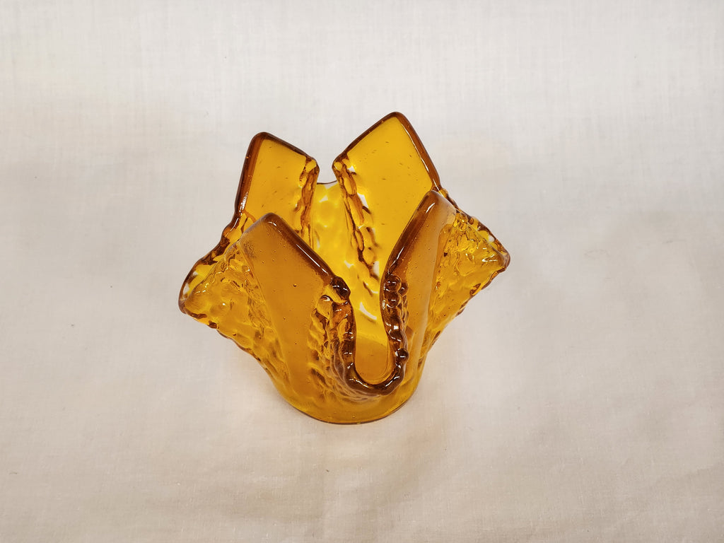 Tea Light Holder - Sparkle v - Marigold