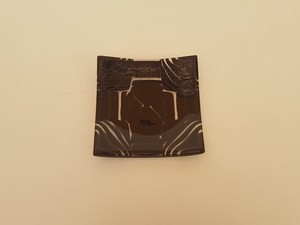 Flared Square Plate - 150 - Fantasy - Pure Deep Purple - F2