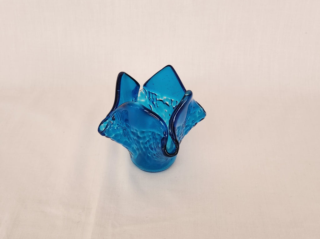 Tea Light Holder - Sparkle ^ - Turquoise