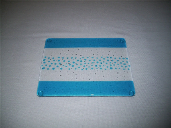 Cheese Board Small - Bands & Sprinkles - Pure Turquoise