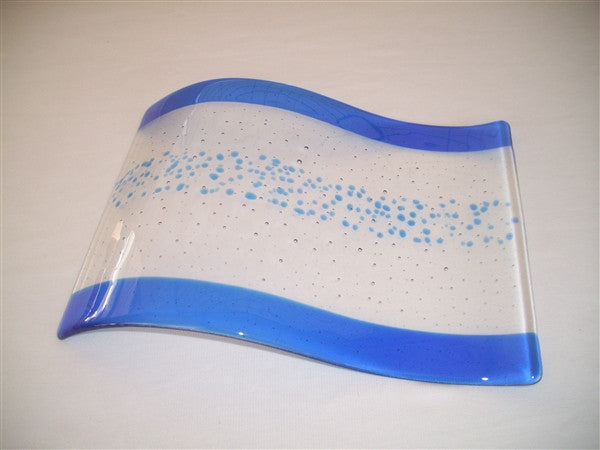 Double Curve - Bands & Sprinkles - Pure True Blue