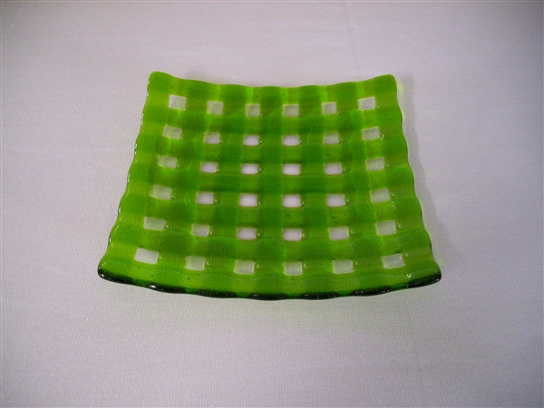 Flared Square Plate - 245 - Lattice - Pure Spring