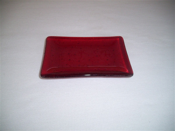 Mini Rectangular Dish  - Delight - Red