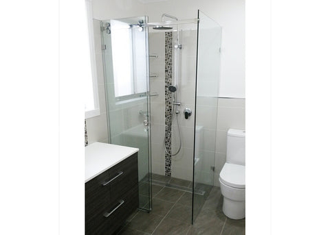 #1 Showerscreens Frameless Sliding