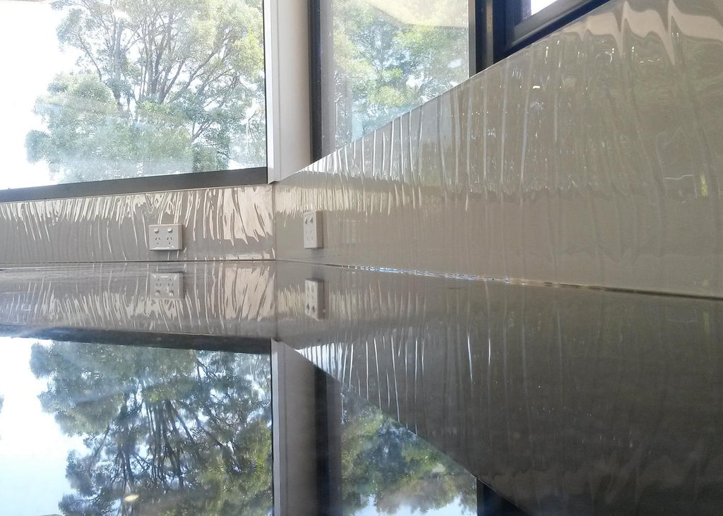 #1 Slumped Glass Splashbacks