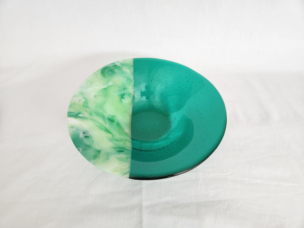 Classic Bowl - 285 - Melt Feature - Peppermint & Emerald