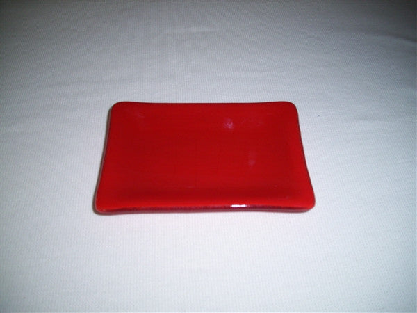 Mini Rectangular Dish  - Delight - Red Opal
