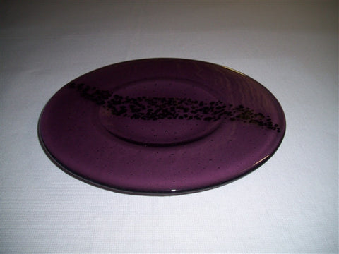 Round Plate - Breeze - Light Violet Ink