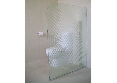 #1 Slumped Glass Showerscreens